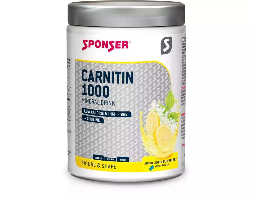 Sponser Pulver Carnitin Holunderblüten/Zitrone 400 g