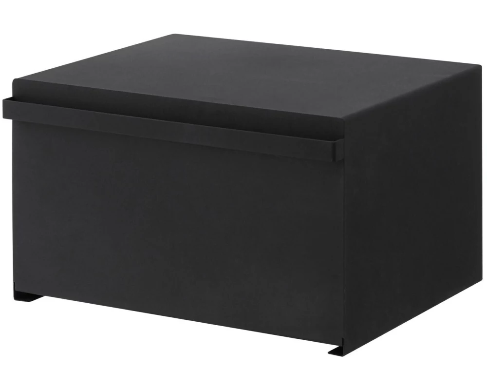 Yamazaki Brotkasten Tower 40 x 34.5 x 24 cm, Schwarz