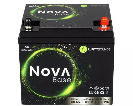 WATTSTUNDE Batterie NOVA Base 60 Ah LiFePO4