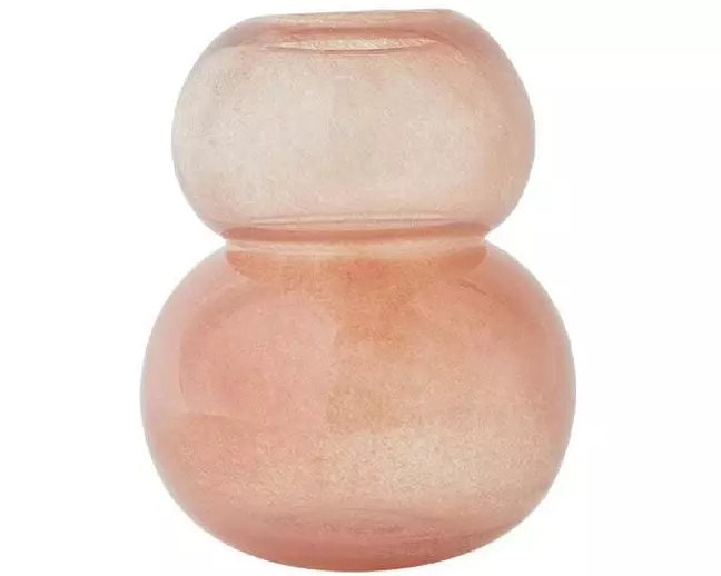 OYOY Vase Lasi Small, Taupe