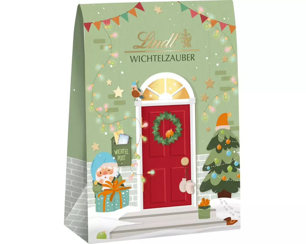 Lindt Schokolade Wichtel Milch Tasche 165 g