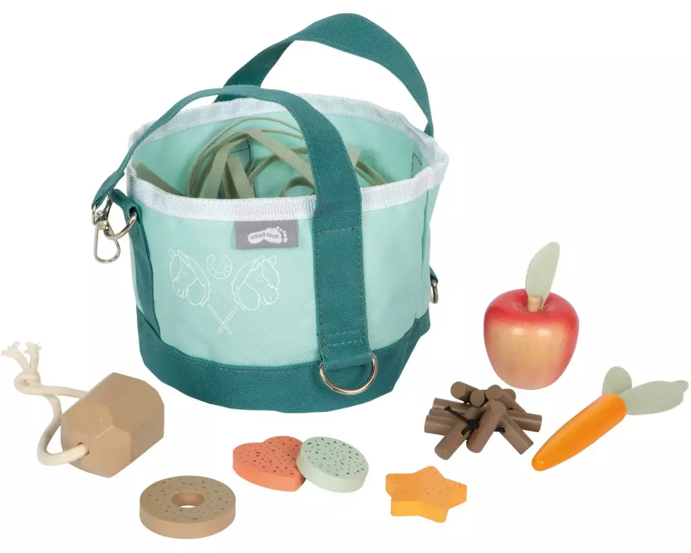 small foot Pferdefutter Set mit Tasche