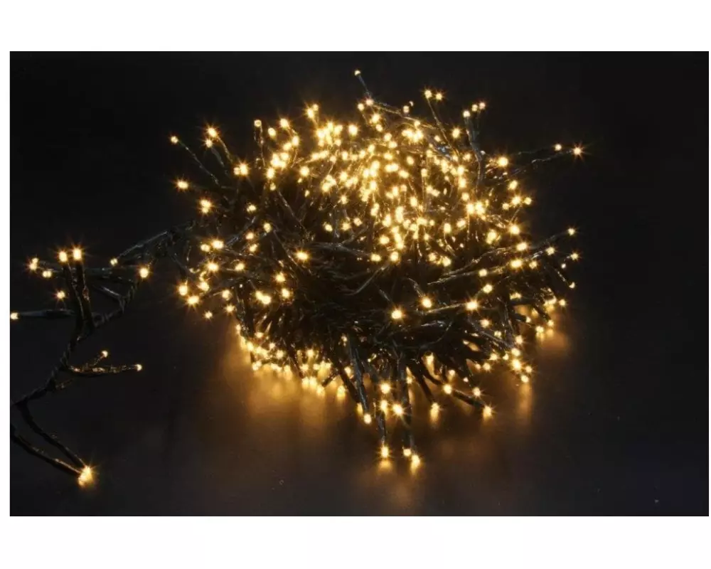 Dameco LED-Lichterkette Cluster 720 LED, 7.2 m, Outdoor