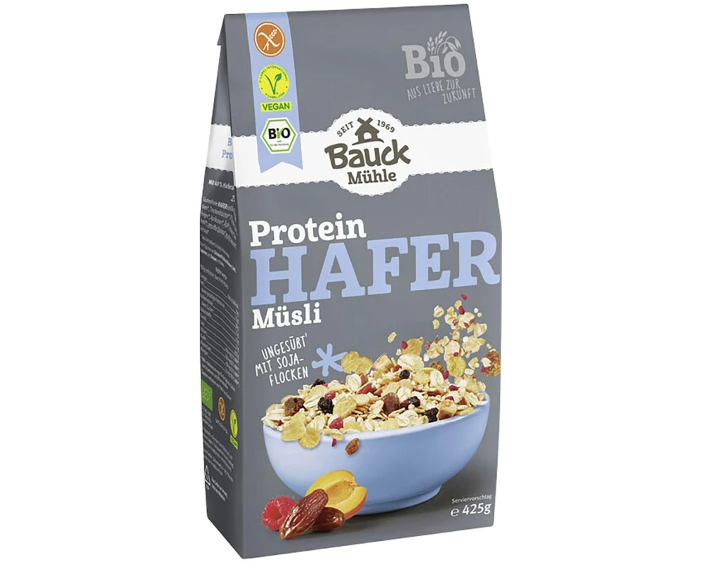 Bauck Mühle Müesli Hafer – Protein 425 g