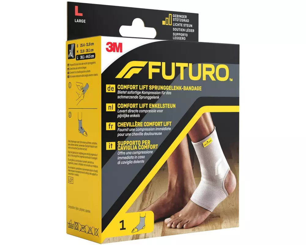 3M Futuro Comfort Lift Sprunggelenk Bandage L 1 Stück