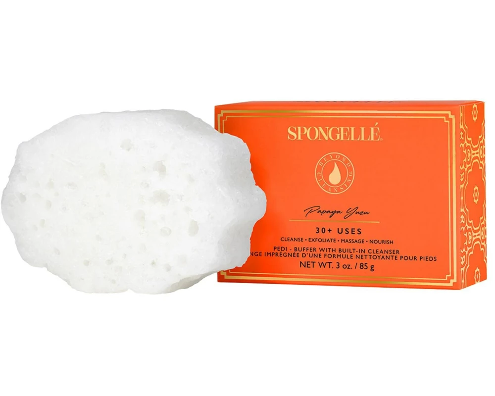 SPONGELLÉ Pedi-Buffer – Papaya Yuzu 85 g