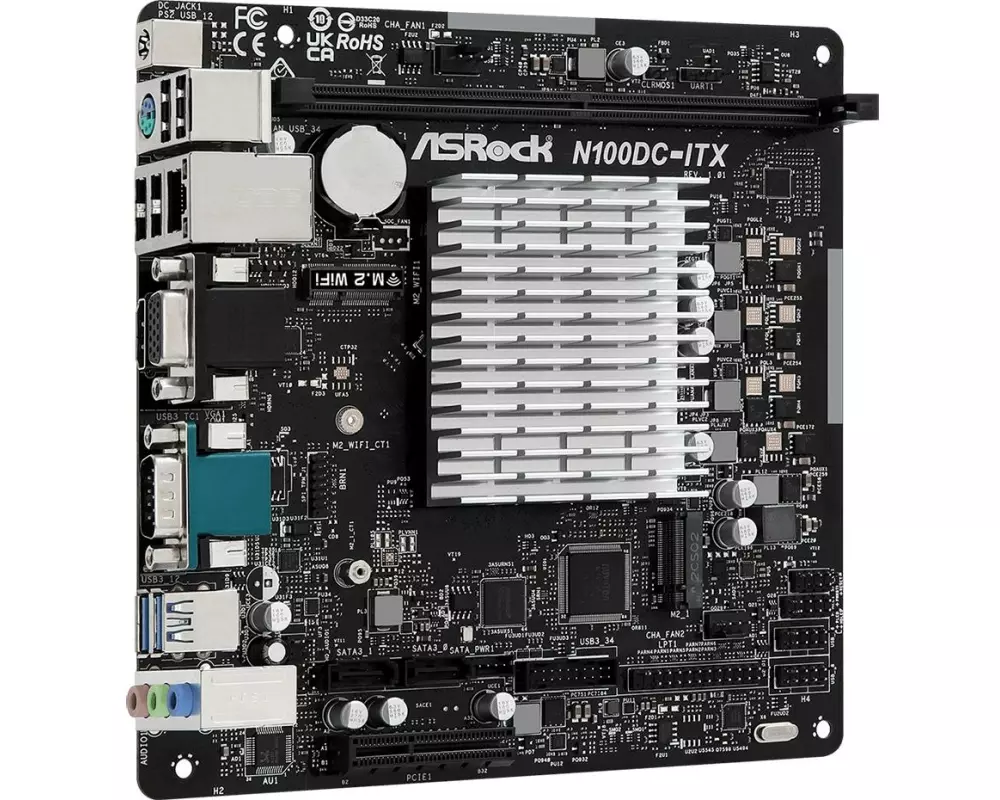 ASRock Mainboard N100DC-ITX