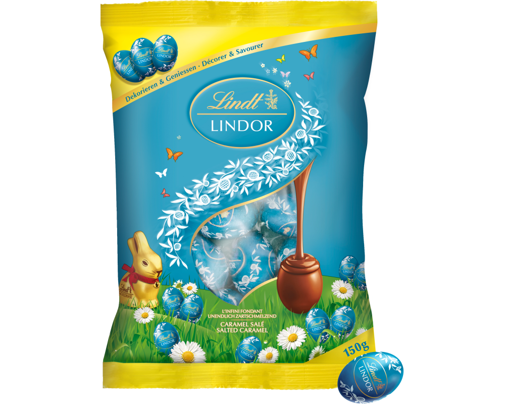 LINDT Lindor Eili 624000 Salted Caramel 150g