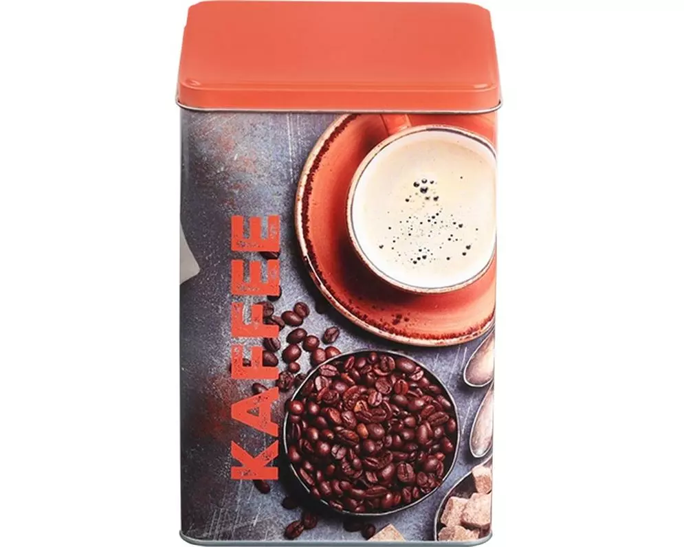 Kesper Kaffeedose 2.13 l, Rot/Orange