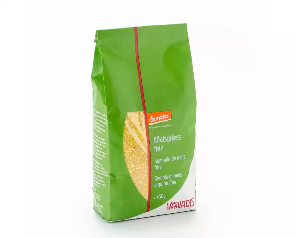 Vanadis Maisgriess fein, Demeter 750 g