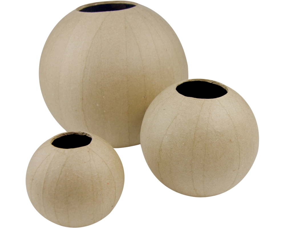 DECOPATCH Bastelform Vase Kugel HD004O 10.5x11x11 cm wasserfest