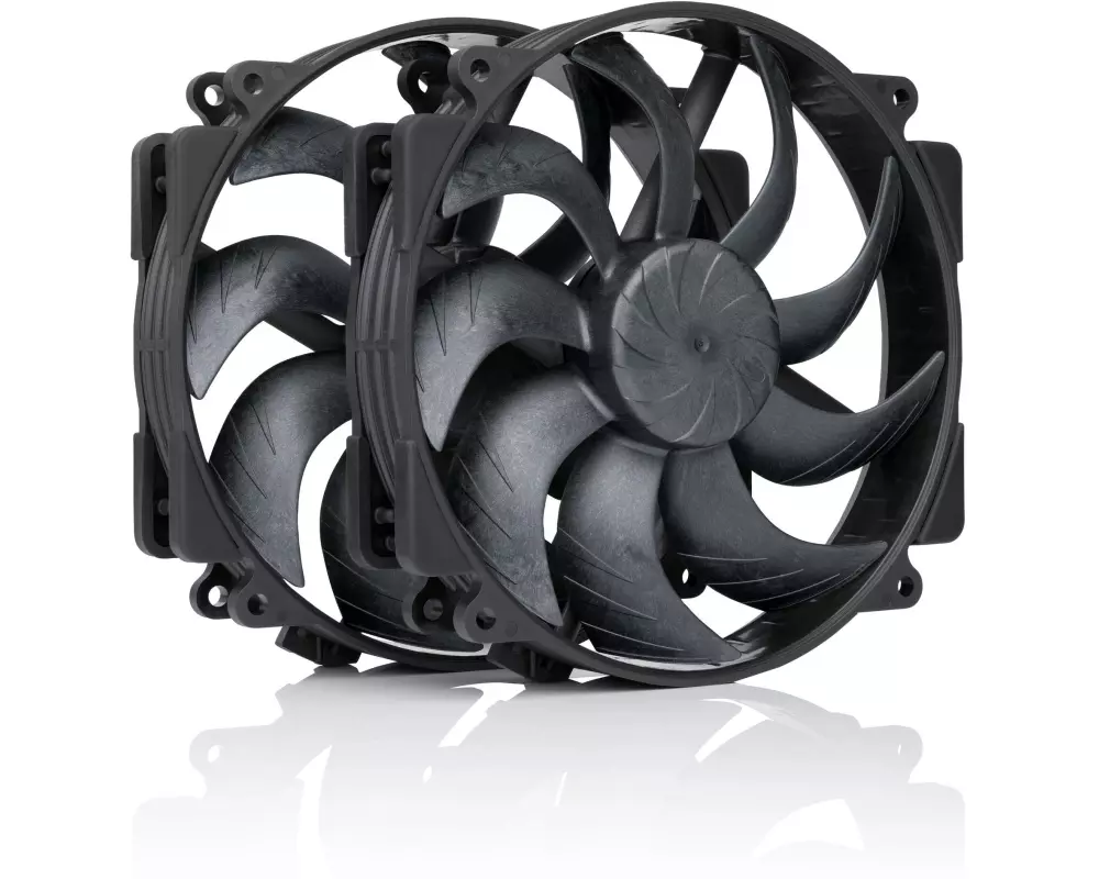 Noctua PC-Lüfter NF-A14x25r G2 PWM Sx2-PP chromax.black