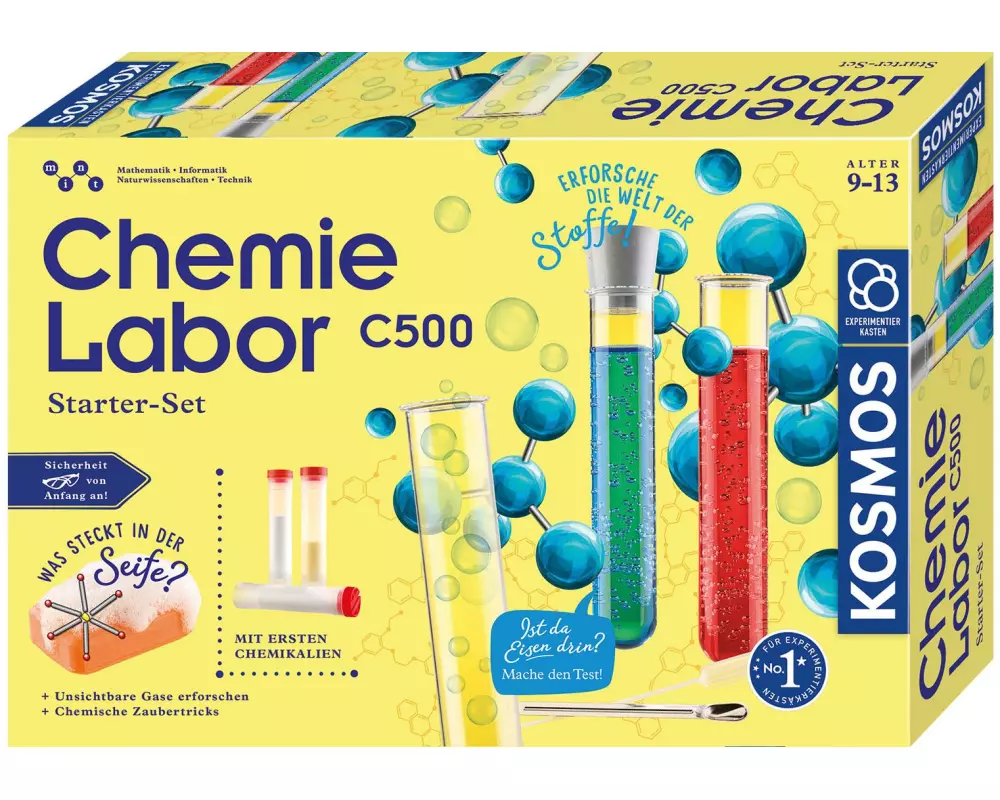 Kosmos Experimentierkasten Chemielabor C 500