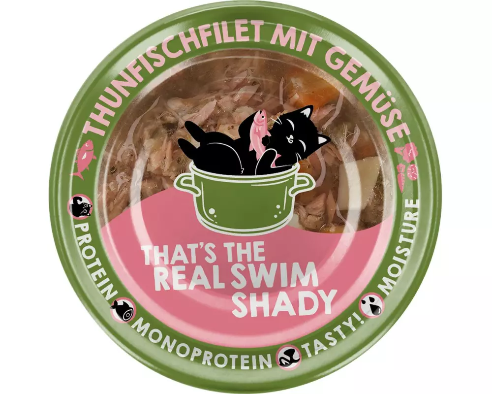 Lucky Lou Extra Food Thunfisch mit Gemüse in Sud, 70 g