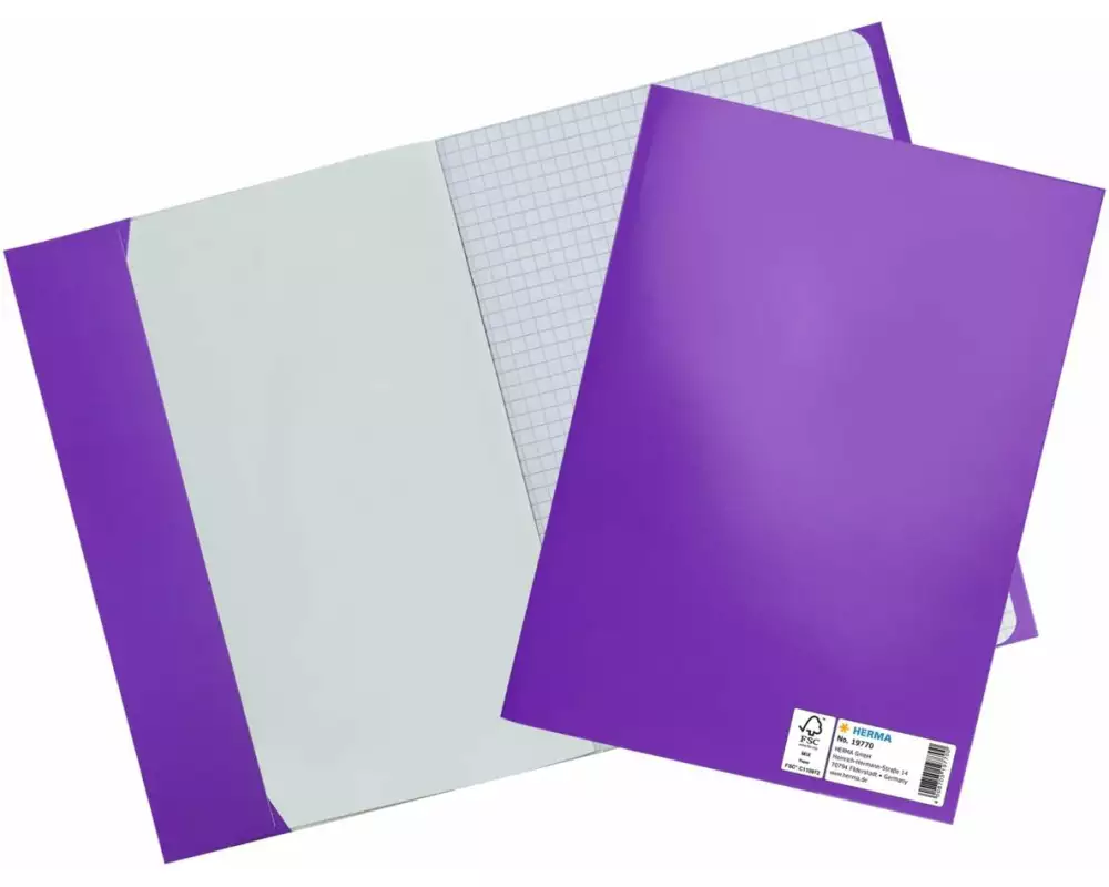 HERMA Einbandpapier A5 Violett