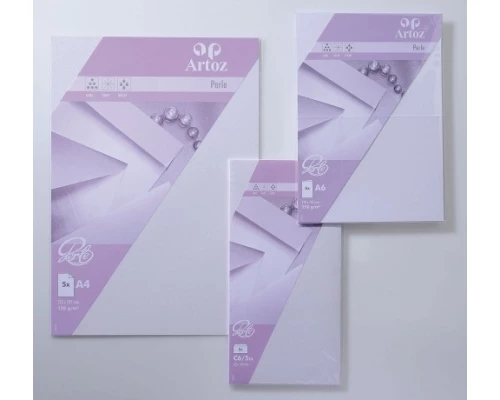 ARTOZ Couverts Perle C6 118324182 120g, weiss 5 Blatt