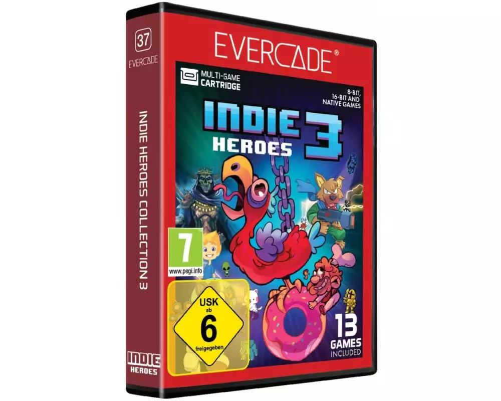 Blaze Evercade Indie Heroes Collection 3 (Box)