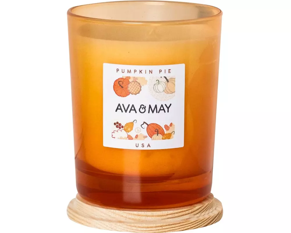 AVA & MAY Duftkerze Pumpkin pie 180 g