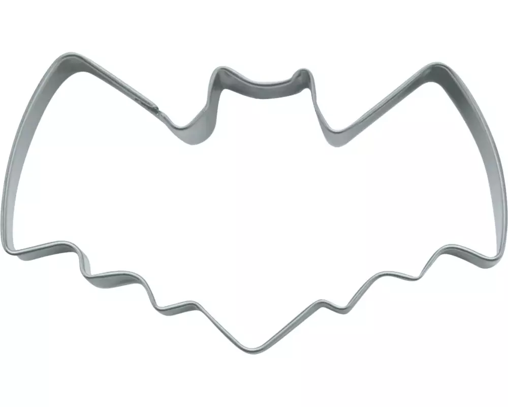 Städter Präge-Ausstecher Fledermaus 8 cm, Silber