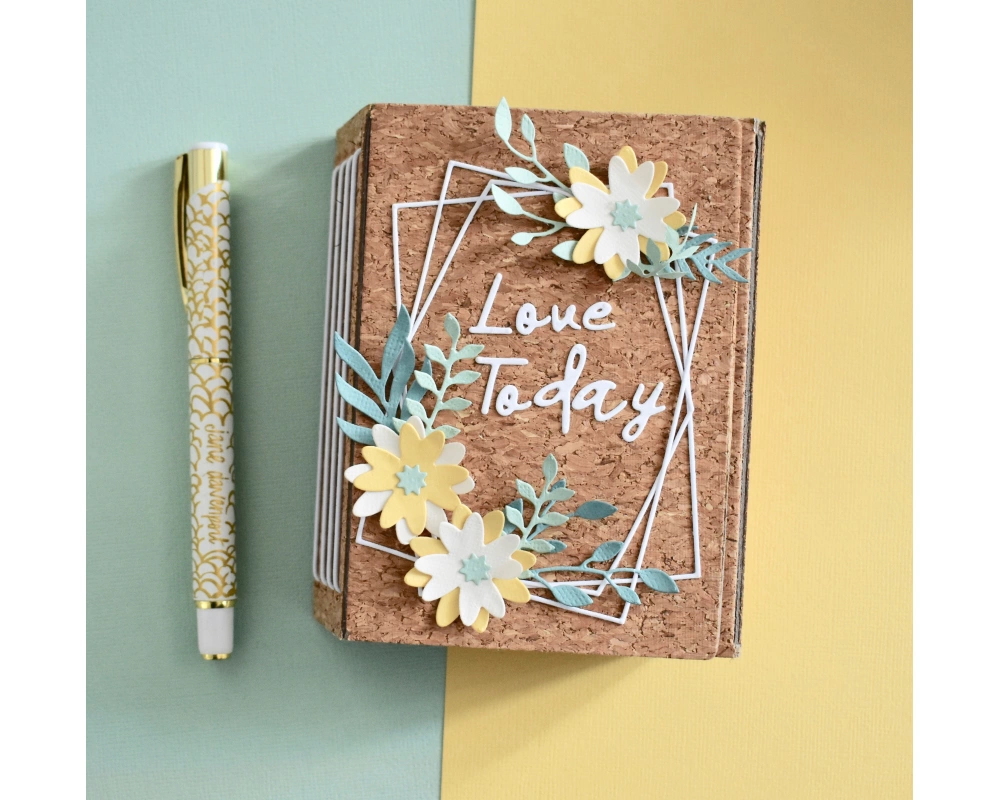 Sizzix Stanzschablone Blumenrahmen , Blatt