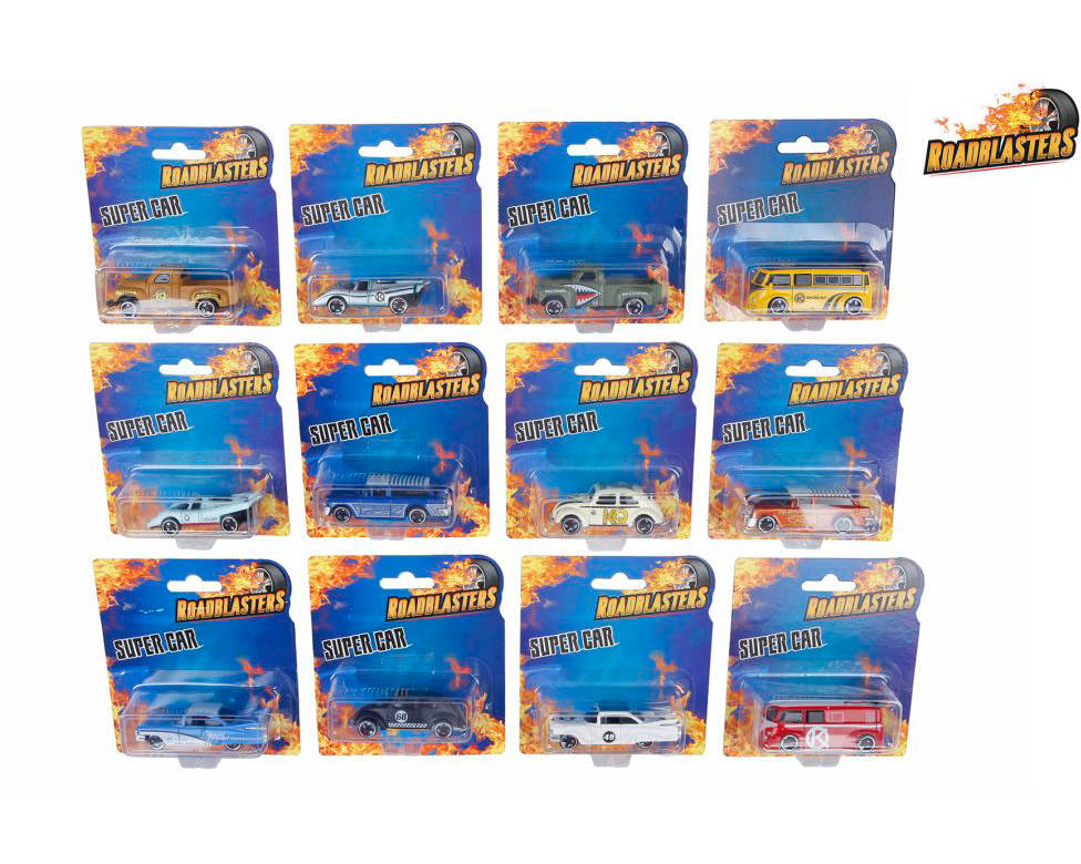 ROOST Roadblasters Auto 7cm 540516 assortiert