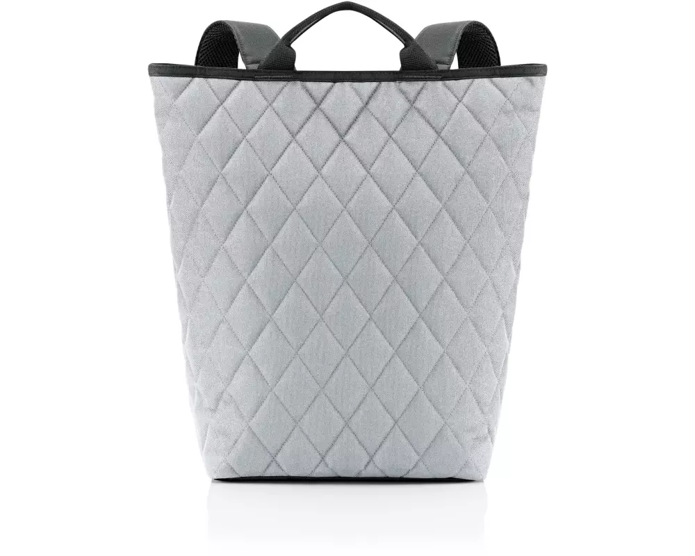 Reisenthel Tasche Shopper Backpack Rhombus Light Grey