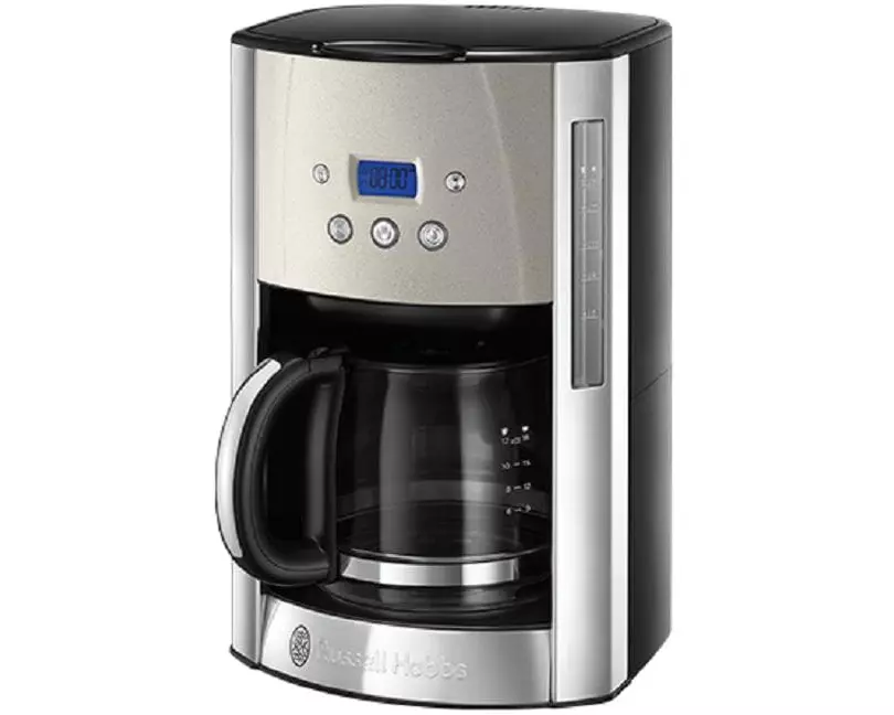 Russell Hobbs Filterkaffeemaschine Luna Stone Silber/Steingrau