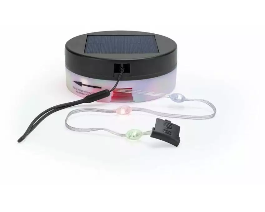 STT Lichterkette Solar Motion Light Multi 500 cm, Grün