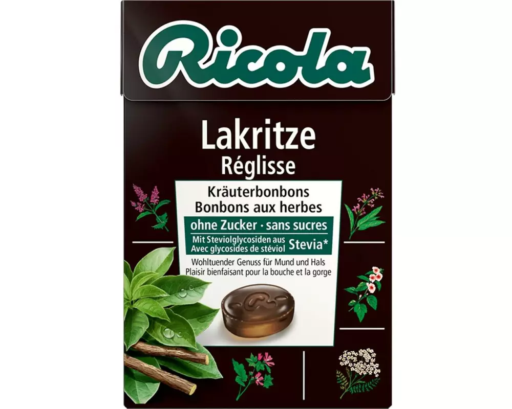Ricola Lakritzbonbons 50 g