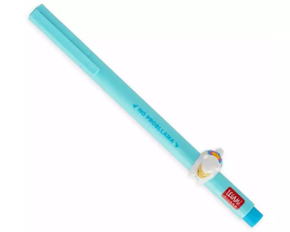 Legami Gelstift Lovely Friends Llama 0.5 mm, Himmelblau