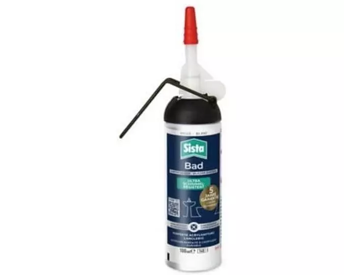 Sista Sanitärsilikon Spender ultra schimmelresistent weiss 100 ml