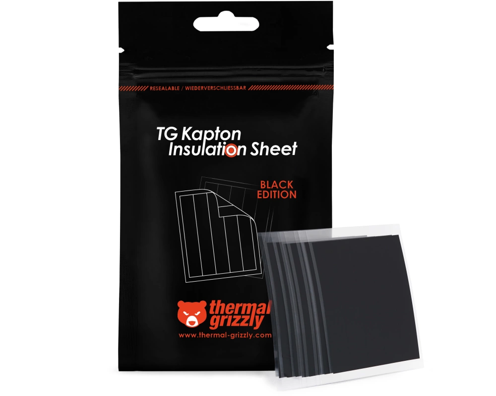 Kapton Insulation Sheet - Black Edition