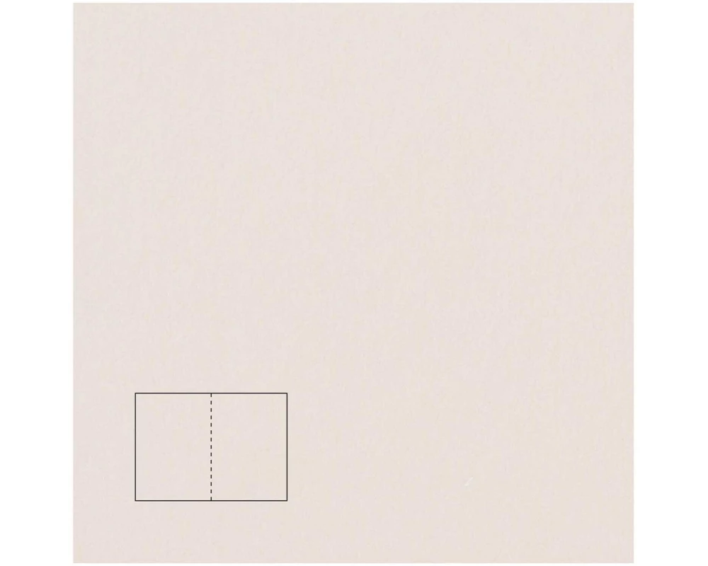 Rico Design Paper Poetry Essentials Klappkarte A6, Sand