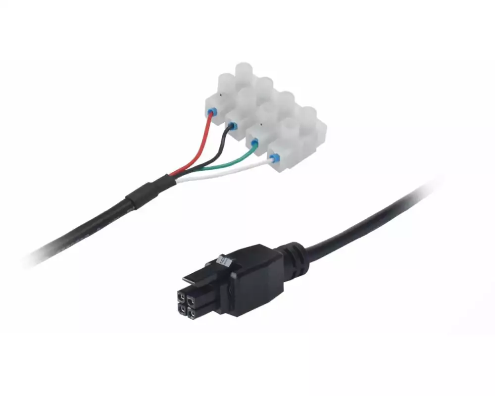 Teltonika Strom Kabel 4-Pin Microfit mit 4-Way Terminal Block, 1.5m