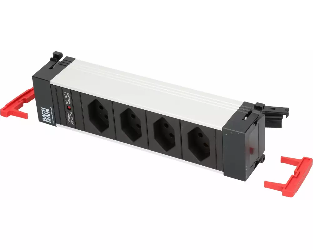 Bachmann Einbausteckerleiste POWER FRAME 4x T13