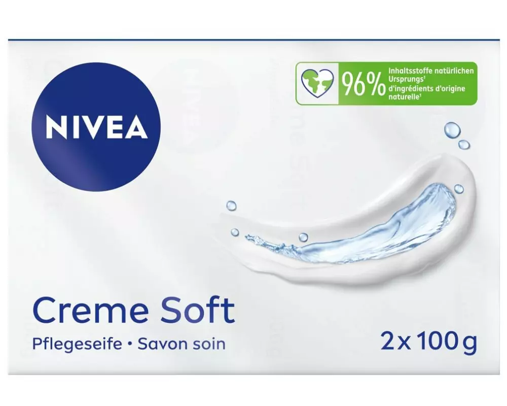 NIVEA Seife Creme Soft 2 x 100 g
