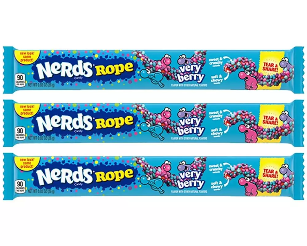 Wonka Nerds Rope Very Berry 3x 26 g