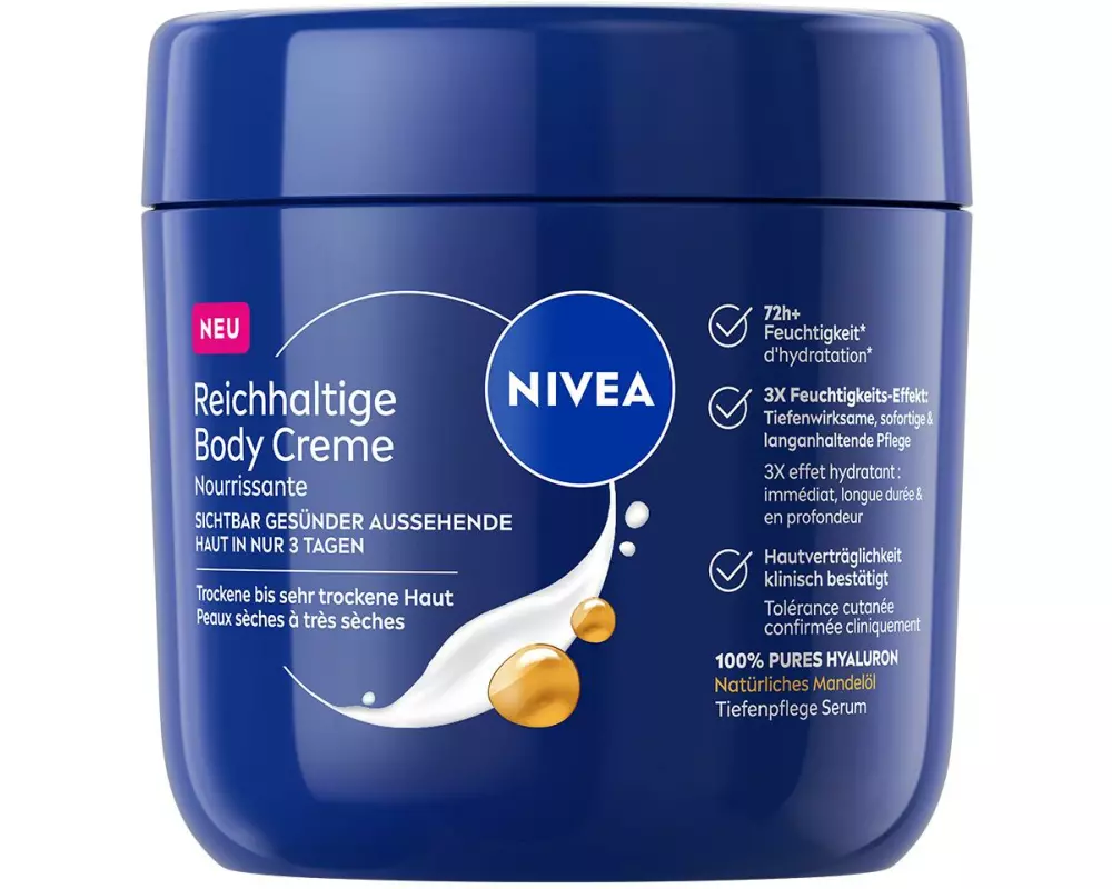 NIVEA Reichhaltige Body Creme 400 ml