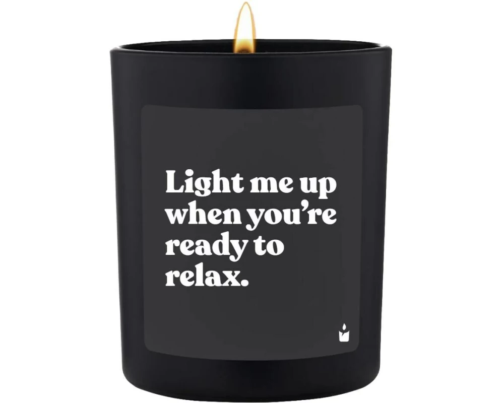 ChattyCandles Duftkerze Light me up when you're ready to relax 6.7 x 8 cm