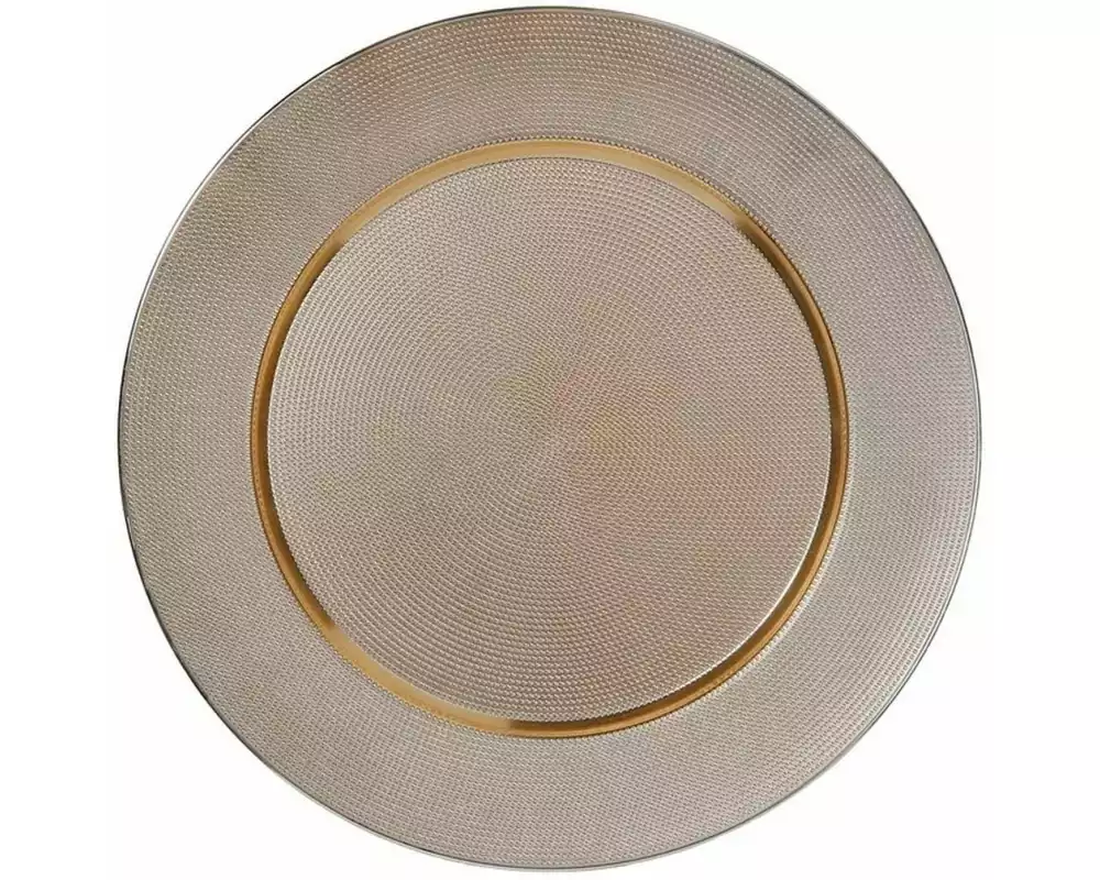 Holly & Jolly Teller Gold , 33 cm