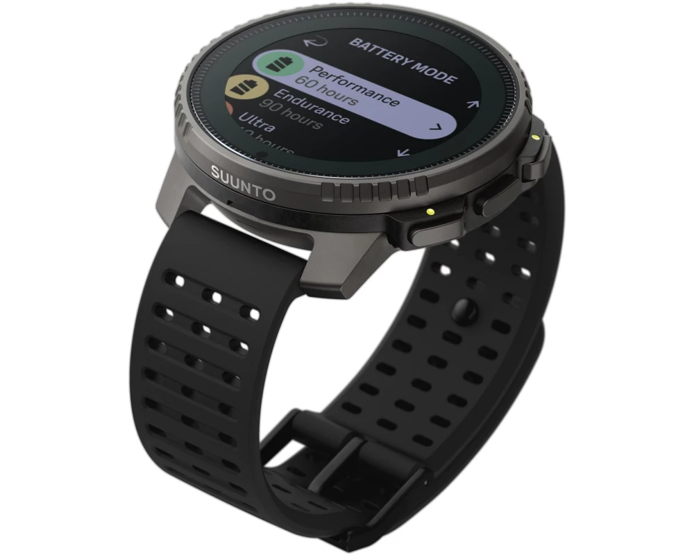 SUUNTO Sportuhr Vertical Titanium Solar Schwarz