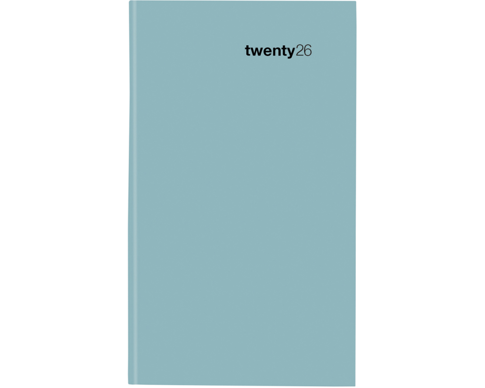 BIELLA Planer Luzern Colorful 2026 855527310026U 1M/2S salb.grün ML 8.7x15.3cm