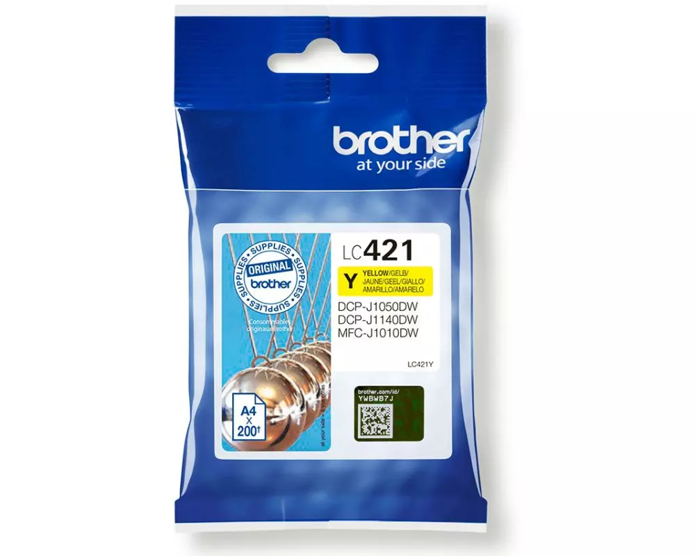 Brother Tinte LC421Y Yellow