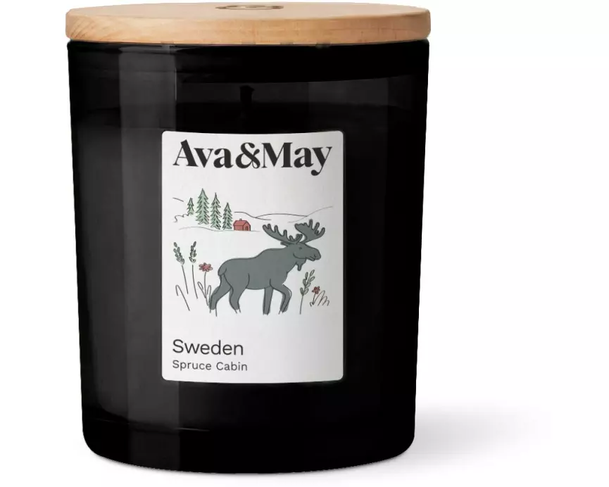 AVA & MAY Duftkerze Schweden 220 g