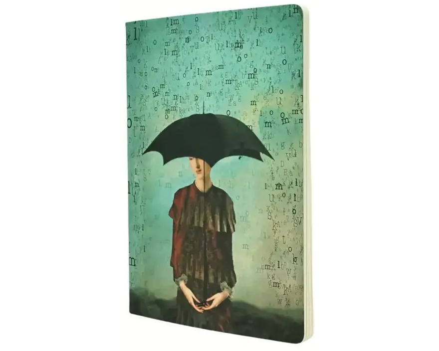 PAPERBLANKS Notizheft A6 CBD6292 Wordscapes liniert 80 S.