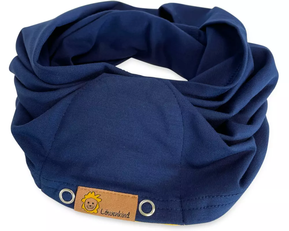 Löwenkind Schal Dunkelblau One Size ab 6 Jahre