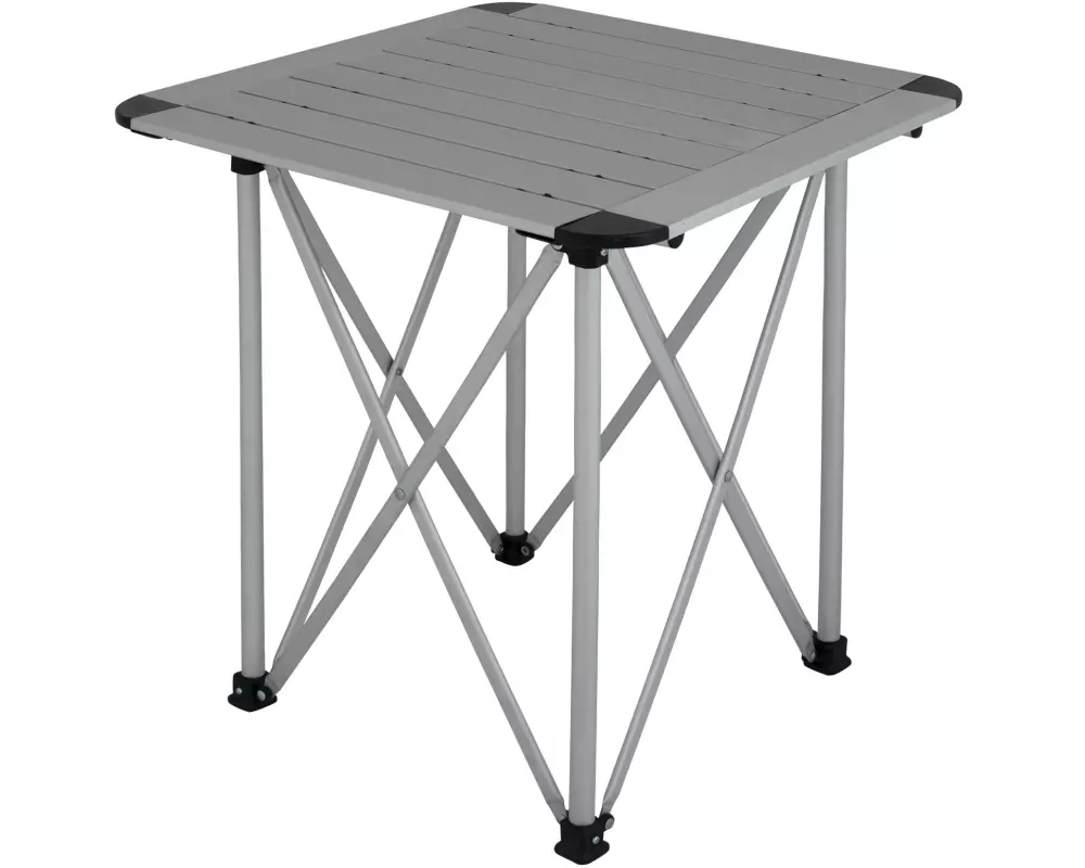 Eurotrail Campingtisch Burzet mit rollbarer Tischplatte 52 x 52 cm