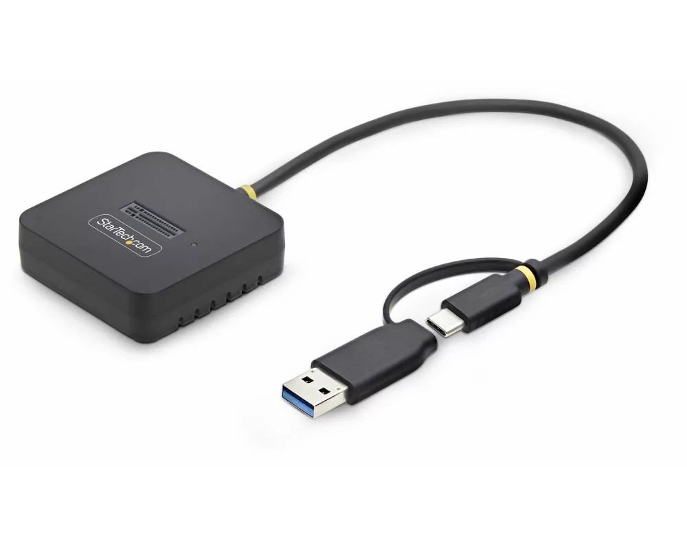 StarTech.com 1USB3-NVME-DOCK storage drive docking station USB 3.2 Gen 2 (3.1 Gen 2) Type-C Schwarz
