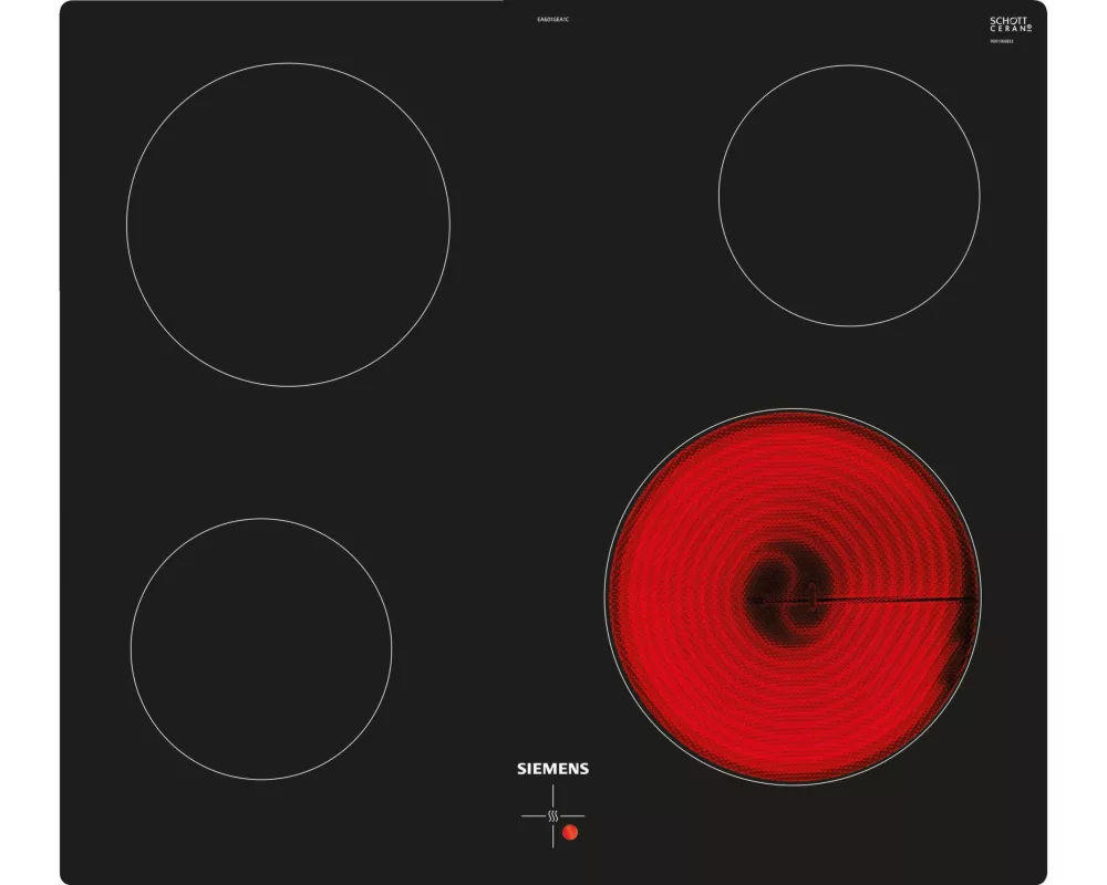 Siemens Glaskeramik-Kochfeld EA601GEA1C Flächenbündig