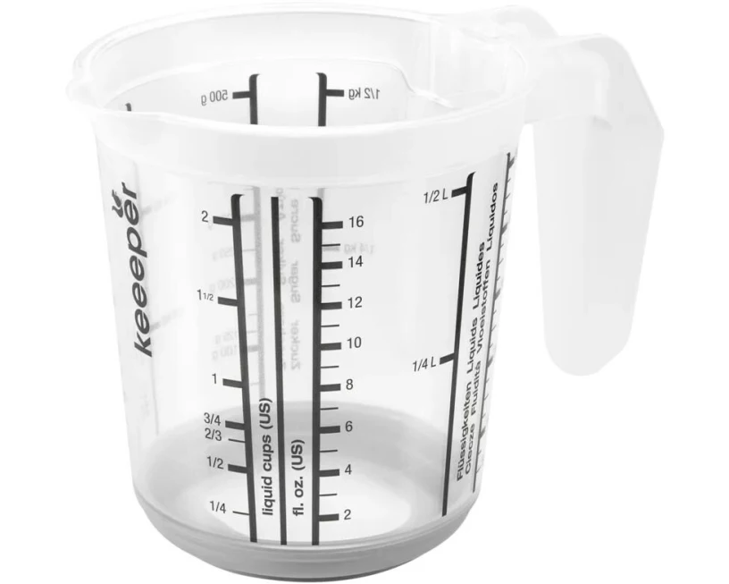 keeeper Massimo 5 dl, Transparent/Grau